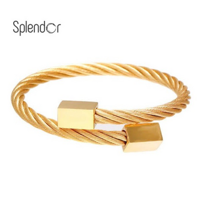 Gold Cuff Bracelet