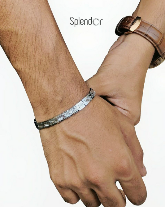 Silver Strap Bracelet