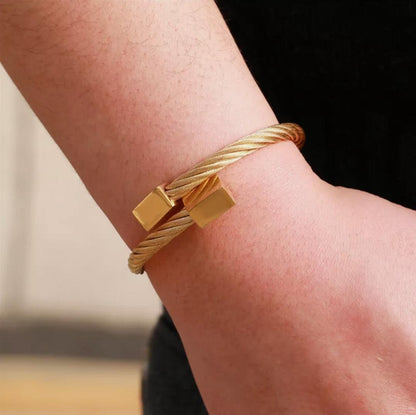 Gold Cuff Bracelet